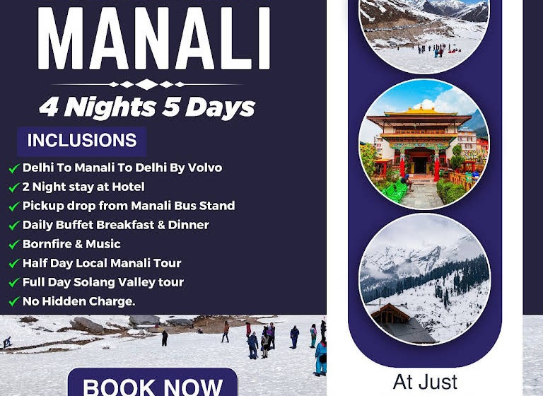 Manali  By Volvo Package 6399
