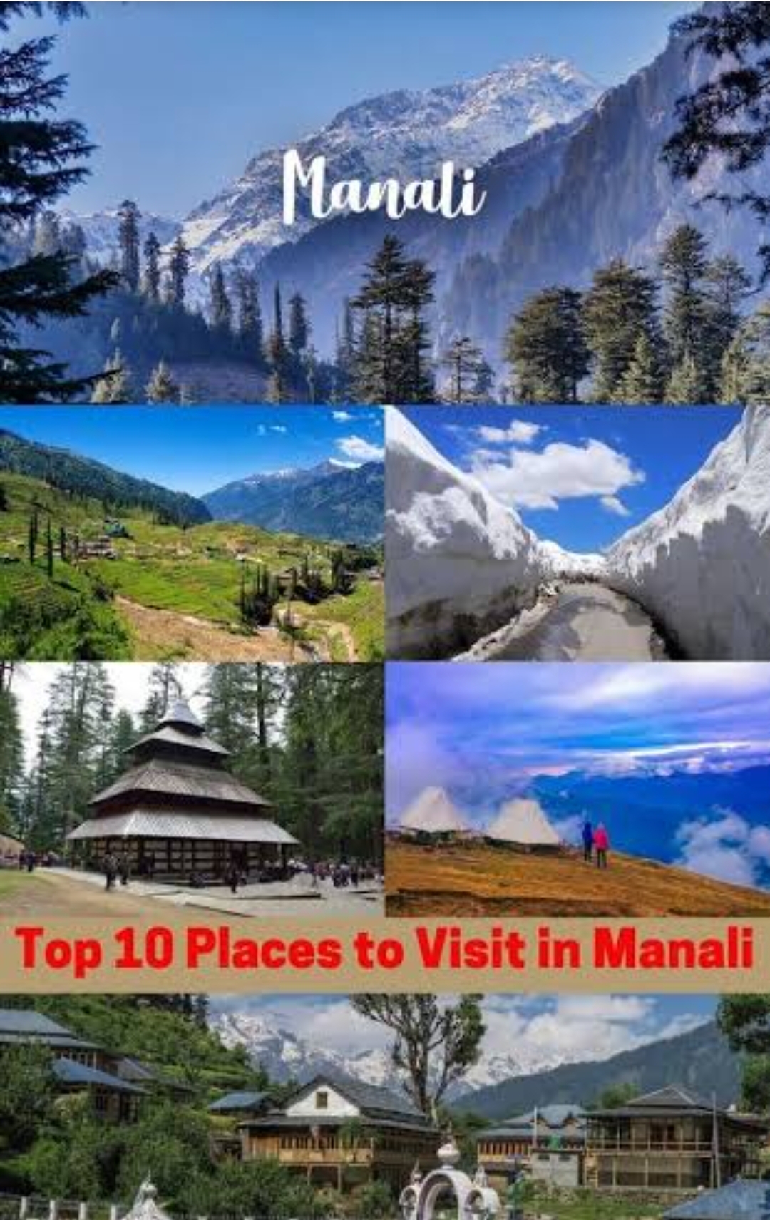 Shimla Manali Kullu Tour Package 5 Night 6 Days From ( Delhi to Delhi )