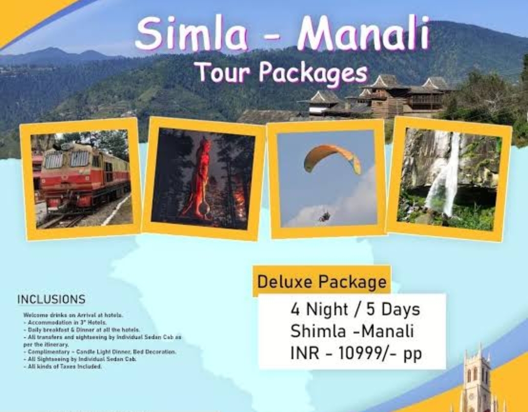 Shimla Manali Volvo Package from Chandigarh