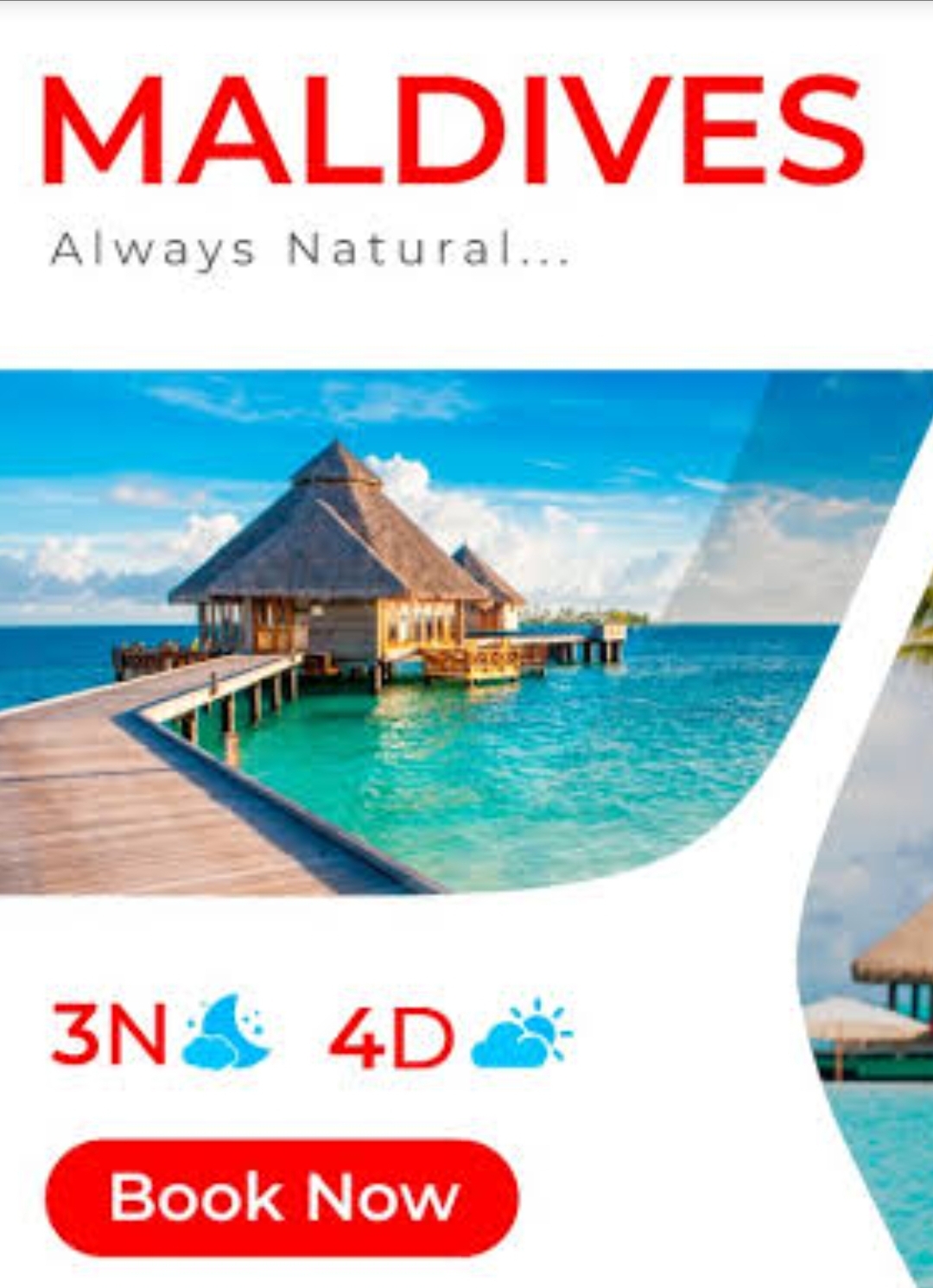 3 Nights / 4 Days Maldives Honeymoon Package