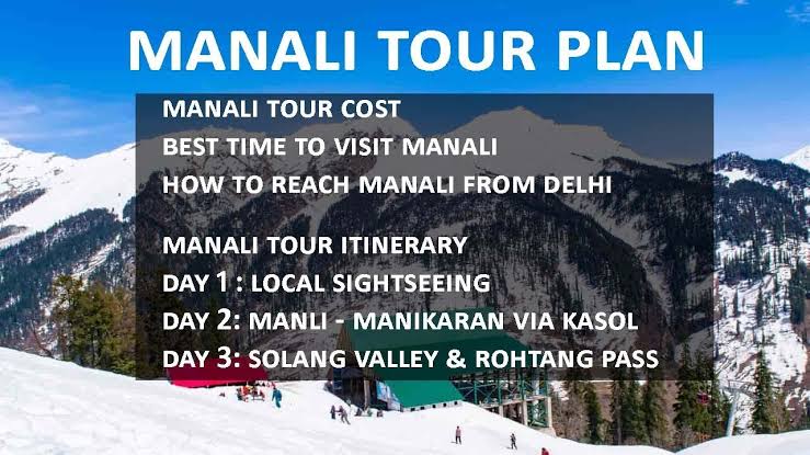 Exotic Manali Tour  3 Night and 4 days