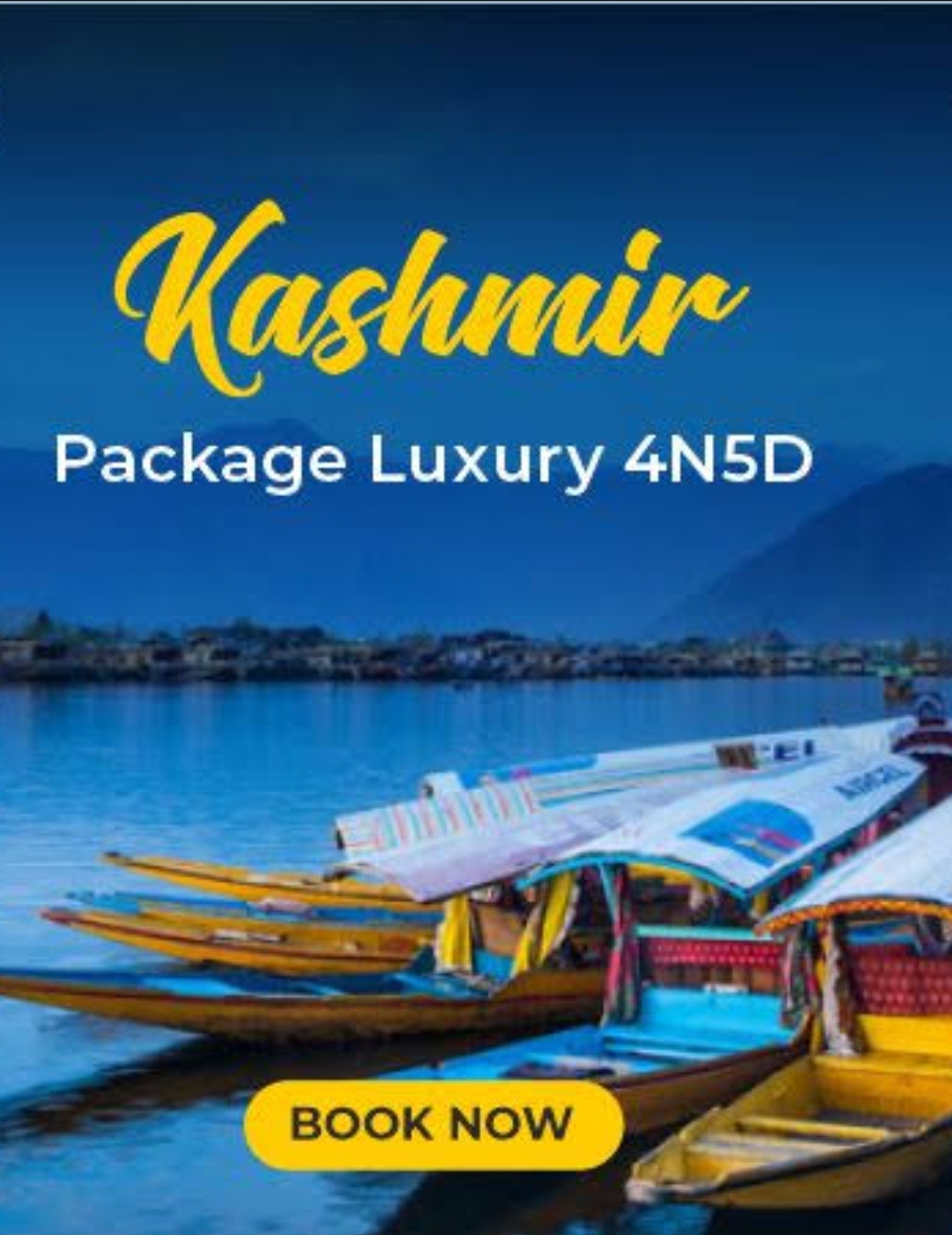 Kashmir Holiday Package 4 Night 5 Day