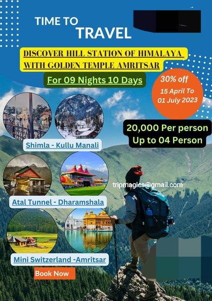 Himachal (Shimla&Manali) Tour  10 Nights 11 Days